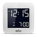 Luz de fondo Braun BNC-008-WH Reloj, Blanco