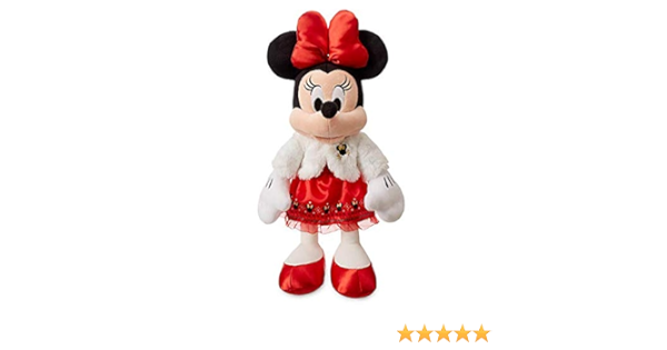 2022 Christmas Minnie Mouse Plush Official Disney Minnie Mouse Share The Magic Christmas 2018 - 41Cm Soft  Plush Toy : Amazon.co.uk: Toys & Games