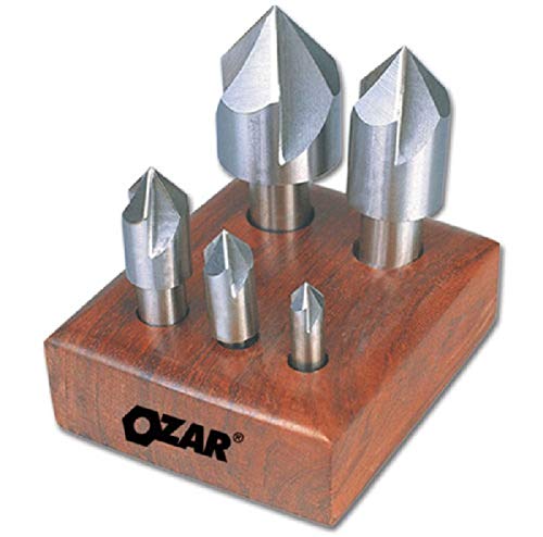 Ozar ACR-2777 Center Reamer 90° Angle Size: 1-1/4 Inch, Shank Dia: 3/4 Inch, Overall Length: 3-1/2 Inch
