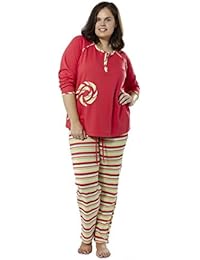 Pijama manga larga Tallas Grandes Mabel big&beauty