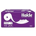 Hakle Toilettenpapier "Sanft & Sicher" 4-lagig, 1er Pack (1 x 20 Stück)