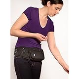 anny-x Bauchtasche schwarz