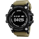 Libeauty Smart Watch-Herzfrequenz-Sportuhren Bluetooth-Schrittzähler-Kalorien-Digital-Armbanduhr-Sportartikel