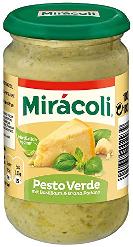 Preisvergleich Produktbild Miracoli Pesto Verde mit Basilikum und Grana Padano, 180g