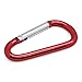 Produktbild Grenhaven Karabinerhaken Karabiner Rot Schlüsselanhänger Schlüsselring Haken Carabiner Aluminium 5,7 cm