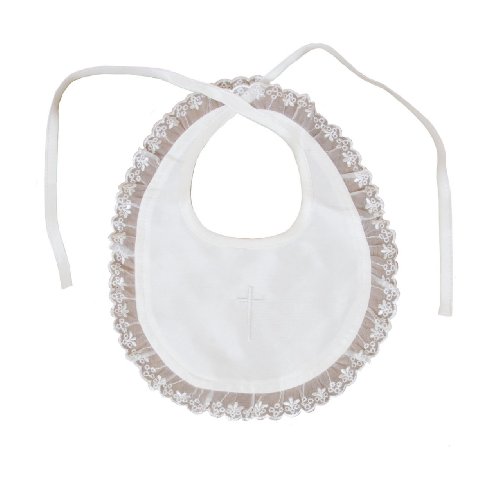 Heritage 'Yvette' Bib Ivory One Size
