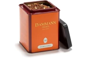 Té DAMMANN FRÈRES - Infusión ROOIBOS CITRUS - Lata 100 Gramos (Hoja)