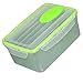 Produktbild Pica Italien Haushaltsprodukte Frischhaltedose rechteckig, Kunststoff, Grün, 22 x 15 x 7 cm