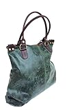  Superflybags Damentasche Schultertasche Modell VERONICA In echtem Leder Made In Italy