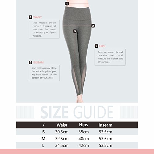 CHICMODA Yoga Caprihose Damen Sport Leggings Jogginghose mit Versteckte Tasche - 7