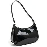 HaveGlam Women’s Glossy Shoulder Bag Mini Hobo Handbag for Ladies Purse