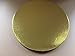 Produktbild 10 Stk. Cake Board Ø 15 cm Cake Drum 3 MM beschichtet Tortenunterlage Kuchenplatte Fondant Tortenplatte Cakeboard Ausstecher GOLD RUND