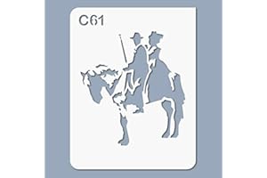 DECOPOCHOIRS Pochoir Provence - Taille S feuille 140x180 mm