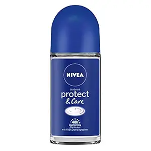 Nivea Protect & Care Deodorant Roll On for Unisex, 50 milliliters