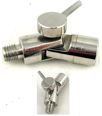 BISON Stainless Steel Clamp-On Boat Fishing Rod Rest – Durable, Secure