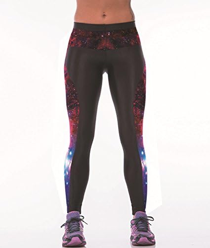Western Digital Red sky sports pants stretch yoga, Ms. wore a tight-fitting trousers Playing underwear