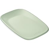 Nattou Soft Silicone Changing Mat for Babies in Soft PU Foam &ndash; Washable &ndash; 48 x 70 cm &ndash; Green