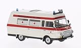 Bauart : Fertigmodell Barkas B 1000 SMH 3, DRK Perleberg, Modellauto, Fertigmodell, Brekina 1:87