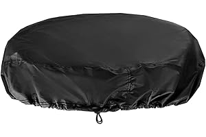 Angoily Water Storage Tank Lid Cover 55 Gallon Waterproof Drum Lid Cover Oxford Cloth Water Bucket Fits Most Barrel and Trash Can