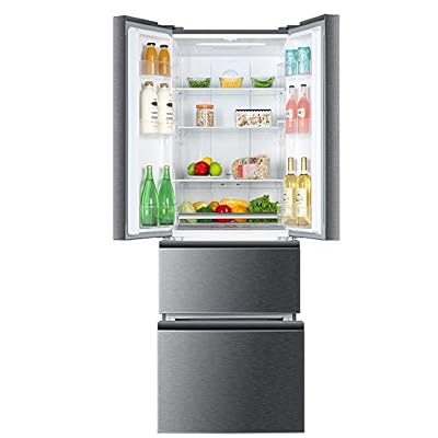 Haier Réfrigérateur Combiné Haier HB14FMAA - Classe A+ Aluminium