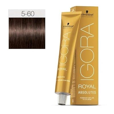 Schwarzkopf - Igora Royal Absolutes 5-60 Châtain Clair Marron 60 Ml