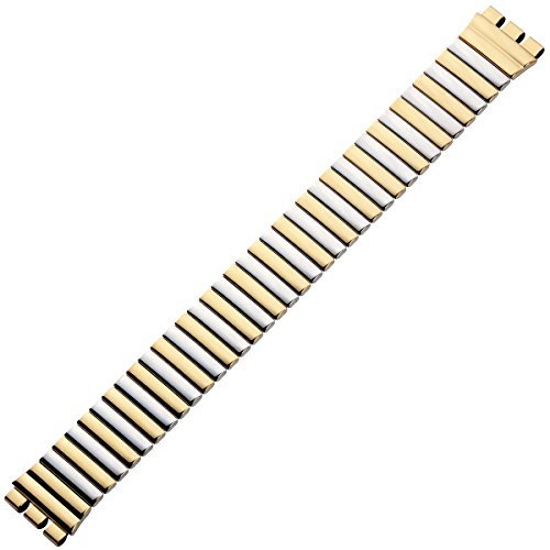 Uhrenarmband Edelstahl 17mm bicolor, silber / gold - Marburger Uhrband Ascoflex fr Swatch Armbanduhren - Flexband / Zugband aus Metall - Marburger Uhrenarmbnder seit 1945 Uhrenarmband Edelstahl 17mm bicolor, silber / gold - Marburger Uhrband Ascoflex fr Swatch Armbanduhren - Flexband / Zugband aus Metall - Marburger Uhrenarmbnder seit 1945