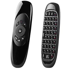 Heypex TB-336 Plug & Play On-The-Air Mini Keyboard & Remote Control for All Type of Laptops/Android TV Box/Computers & Android Smart LED Etc. (Random Colour)