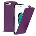 Produktbild iPhone 7 Plus PU Leder Hülle, Conie Mobile FlipCase, Klapptasche Handytasche Schutzülle Premium Fliptasche in Lila