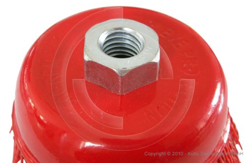 Ø 75 mm Nylon Topfbürste mit M14 Gewinde - 5