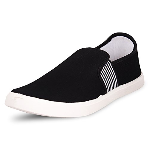 Scatchite Men's Black Loafers & Mocassins-9