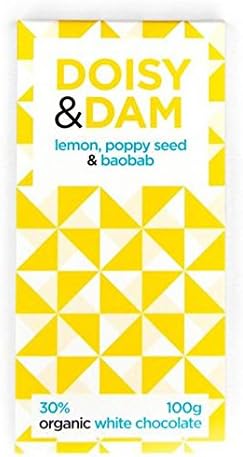Doisy &amp; Dam | Lemon, Poppy Seed &amp; Baobab | 1 x 80g