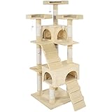 TecTake® Kratzbaum Katzenkratzbaum Barney beige