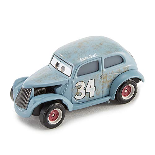 Cars - Vehículo diecast River Scott, Coche de Juguete (Mattel DXV36)