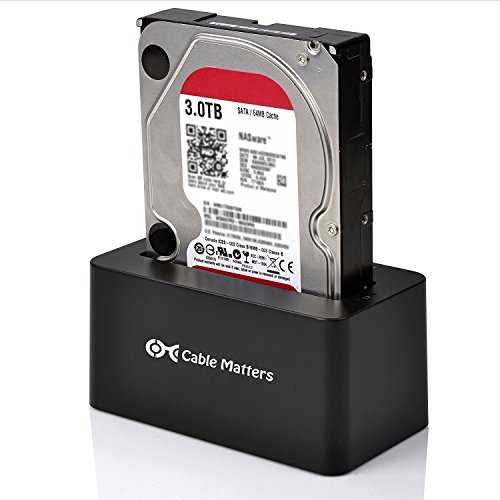 Cable Matters USB 3.0 zu SATA Hard Drive Docking Station - 5