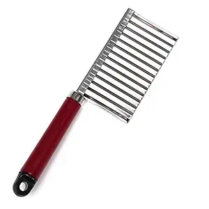 Shopo Stainless Steel Wavy Shape Knife (Multicolour)