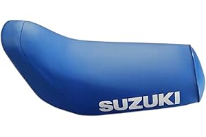 QK RACING Premium Seat Cover - Compatible Fit for Suzuki ALT50 alt 50 SEAT Cover lt 50 LT50 1983-1985 Model SEAT Cover Blue