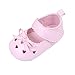 Produktbild Elecenty Sandalen Rutschfest Prinzessin Babyschuhe,Schuhe Shoes Neugeborene/Mädchen Aushöhlen Krabbelschuhe/Bowknot Lauflernschuhe/Trainer Turnschuhe Sneaker Kinderschuhe (12, Rosa)