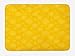 Produktbild Yellow Bath Mat, Sun Solar Hand Drawn Style Pattern with Little Spiral Spots Like Hot Summer Day Inspired, Plush Bathroom Decor Mat with Non Slip Backing, 23.6 W X 15.7 W Inches, Yellow