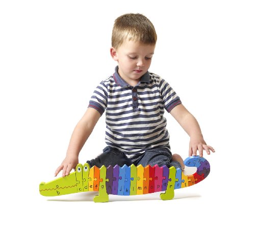 Orange Tree Toys Alphabet Puzzle Crocodile