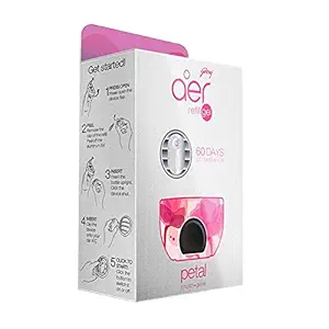 Godrej aer click, Car Air Freshener Refill Pack - Petal Crush Pink (10g)