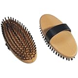 Kardätsche - wechselreihig Messing und Borsten