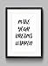 Produktbild Make Your Dreams Happen Motivational inspirierendes Zitat Poster Kunstdruck Wandbilder