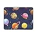Produktbild EIJODNL Cartoon Fantasy Food Planets Portable and Foldable Blanket Mat 60x78 Inch Handy Mat for Camping Picnic Beach Indoor Outdoor Travel