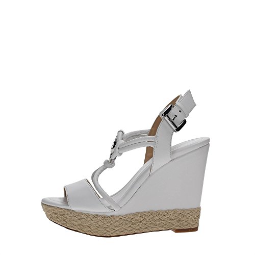 Preisvergleich Produktbild Michael Kors 40R7KYHA1L Keilschuhe Damen Leder Weiß 35