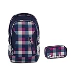 Gewicht: 1.1 kg Satch Schulrucksack-Set 2-TLG Sleek Berry Carry Lila