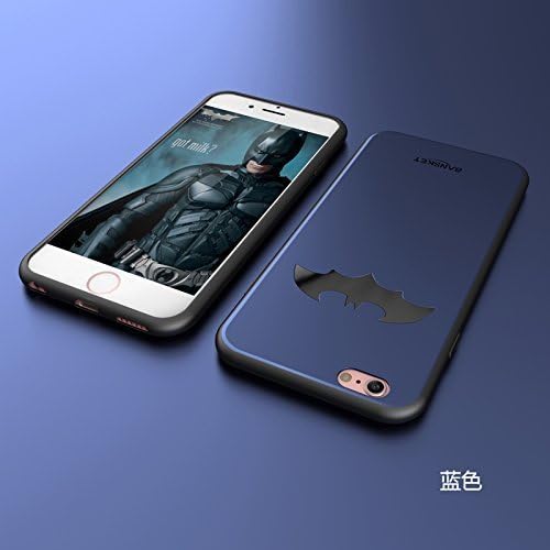 BANSKEY BATMAN SOFT TPU CASE FOR APPLE IPHONE 8 PLUS BLUE