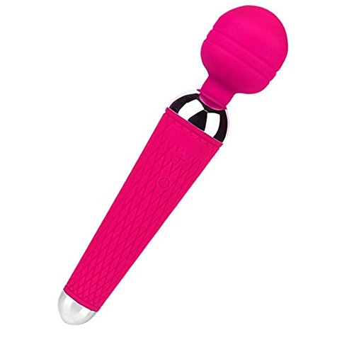 Preisvergleich Produktbild Puretime 10 Geschwindigkeit Zauberstab Massager Weiblich Stark Vibrator Entspannung Spannung Relief Muskel Stress (rot)