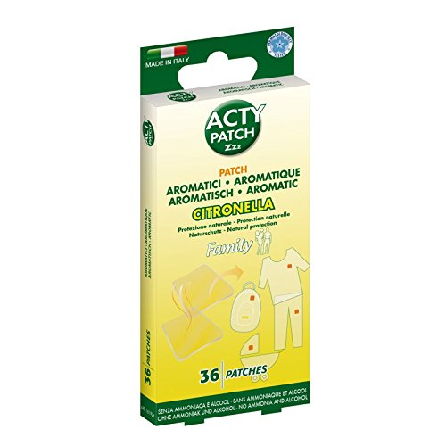 Di Candia, Acty Patch CITRONELLA Insetto Repellente 36PZ Unisex Bambino, Neutro, Unica