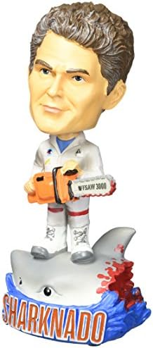 Sharknado 7" Bobblehead vs. The Hoff (David Hasslehoff)