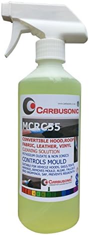 Carbusonic Convertible Roof Hood Soft Top Cleaner